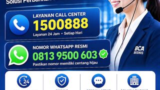 Layanan Halo BCA 24 Jam - Nomor WhatsApp Resmi