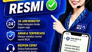 Nasabah Wajib Tahu! Halo BCA 24 Jam Aktif, Ini Dia Nomor Layanan BCA Call Center CS BCA