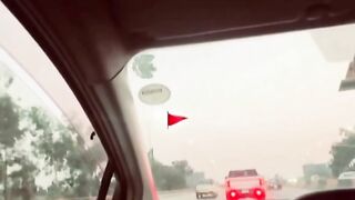 Motorway car drive