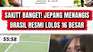 Brazil vs Jepang (2-1)