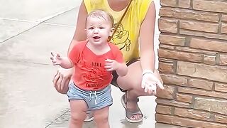 Twin Babies Funny Shorts