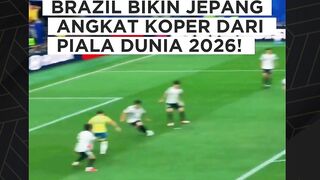 Jepang gagal lolos ke babak 16 besar Piala Dunia setelah kalah dari Brazil
