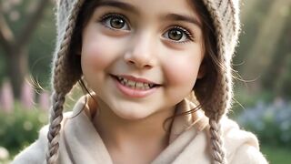 Winter Charm: A Heartwarming Smile in Nature ❄️🌸
