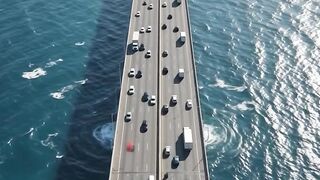 They Built an Entire Highway Over the Ocean!