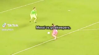 Messi vs goalkeepers