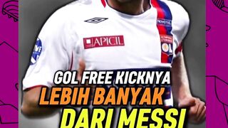 Ternyata cuma ada satu pemain di dunia ini yang punya rekor gol tendangan bebas lebih banyak dari Lionel Messi!