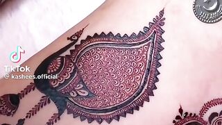 Latest Kashees Foot Mehndi Design