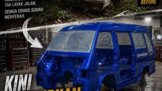 L300 From Zero to Hero: Restorasi Mitsubishi L300 Starwagon