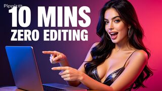 I Made a 10-Minute Video WITHOUT Touching Any Editing Software