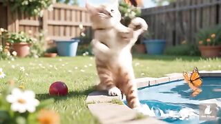 Mama Cat Save Kitten
