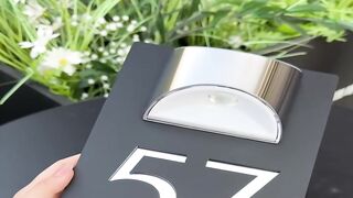 Your house number is the first thing guests see... does yours make a statement?
