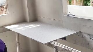 Teknik pembuatan meja dapur cor