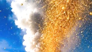Antarctic Volcano Spews Gold Crystals Into The Atmosphere