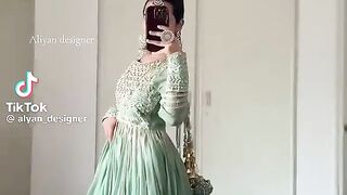 New Sea Green Fancy dress