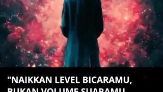 Sering kali kita lupa, bukan suara keras yang didengar, tapi isi dari apa yang kita bicarakan. ✨