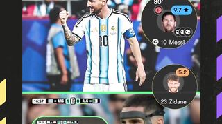 Kisah Unik Messi & Keluarga Zidane