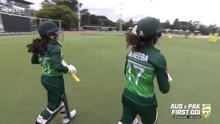 Aus women vs pakistan women 2023 1st odi highlights