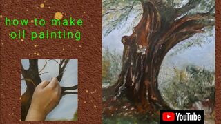 How to paint oil painting