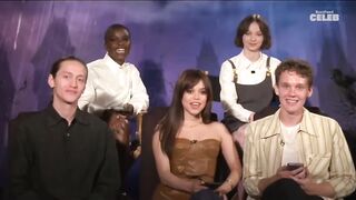 The cast of Wednesday being on CrACk for 4:53 ????