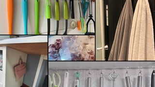 Double sided Adhesive Wall Hooks 2020— One Hook for Multi-purpose Use-2023