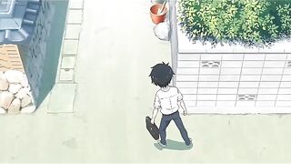 ANIME SPY MOMENT  #anime #cute #spy