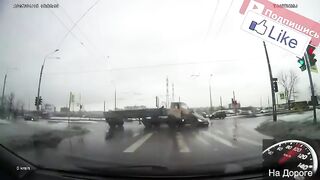 Жесткие ДТП на дороге