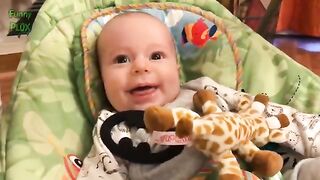 Funny Babies Laughing Hysterically Compilation (2023)