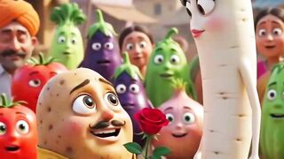 Aloo Ne Mooli Ko Propose Kiya 💍 Mooli Ne Dil Tod Diya 😭 Ab Aloo Ban Gaya Millionaire