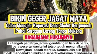 Mukena Putih Viral dan Mukena Putih Video terus masuk daftar pencarian.