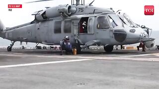Navy Helicopter Goes Down in Arabian Sea