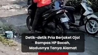 🚨 AKSI PERAMPASAN TEREKAM CCTV, WARGA DIMINTA LEBIH WASPADA! 🚨 2