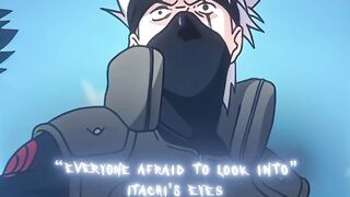 "Do you think Naruto was actually immune, or was Itachi holding back? Let me know in the comments."  "Rate this edit 1-10!"