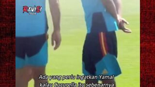 Yamal benar-benar mengancam Cucurella sebelum El Clasico 😳