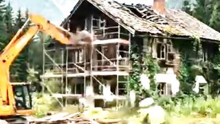Old House To Billionaire Mansion In 15 Seconds