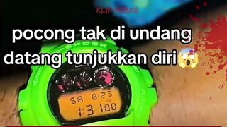 Detik-Detik Rekaman Nyata Penampakan Pocong Berdiri Tegak Saat Jam Satu Malam!