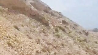 Travling in mountain