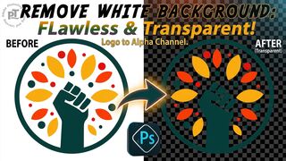 How to Easily Remove White Background from a Logo in Photoshop (2026 Tutorial)