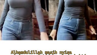 Masih sisa piringnya!