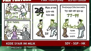 PREDIKSI PAK TUNTUNG (03-07-2026) 📊