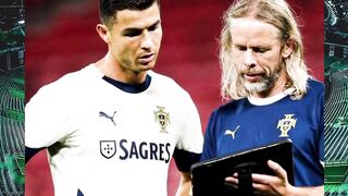 Misteri "Bapak Gondrong" di dekat Cristiano Ronaldo akhirnya terungkap! 😂👇