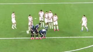 The build-up to Messi's goal against Jordan