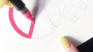 How to Draw a Spider on a Web | Easy Drawing Tutorial for Beginners