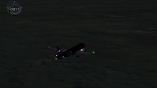 Night Landing: Bandara Kertajati (WICA) | Airbus A320-200 | Redbull Formula 1 2021