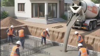 Modern 3-Story House Construction: From Foundation to Final Touches