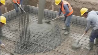 Elegant Teal & White Modern House Construction | Full Build Process