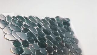 Modern Bathroom Design: Black Metal Mosaic Tile ideas