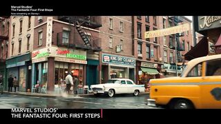Ben "The Thing" Grimm Lifts the Car | The Fantastic Four: First Steps | Official Clip
