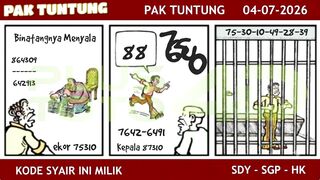Bocoran Pak Tuntung Hari Ini!