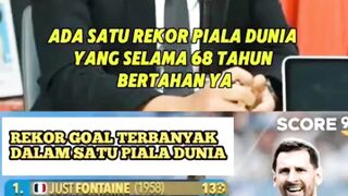 Rekor Gol yang belum terpecahkan selama 68tahun di Piala dunia #ferryirwandi #coachjustin #podcast #sepakbola #fyp