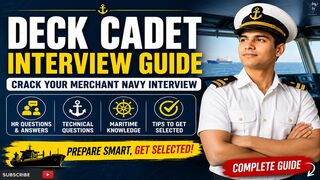 Deck Cadet Interview Guide | Merchant Navy Interview Tips